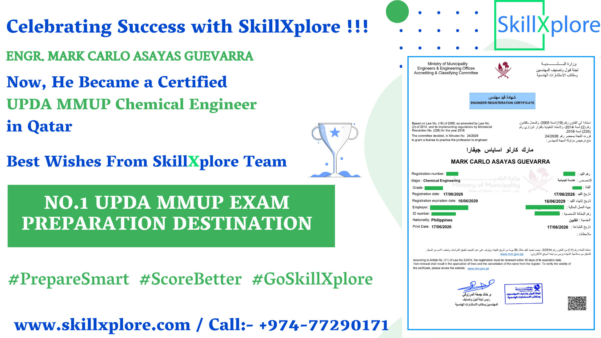 UPDA MMUP Online Training Qatar SkillXplore